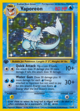 Vaporeon 12 / 64