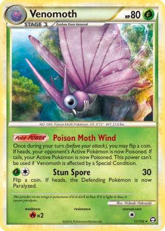Venomoth 11 / 102