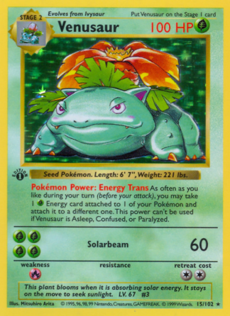 Venusaur 15 / 102