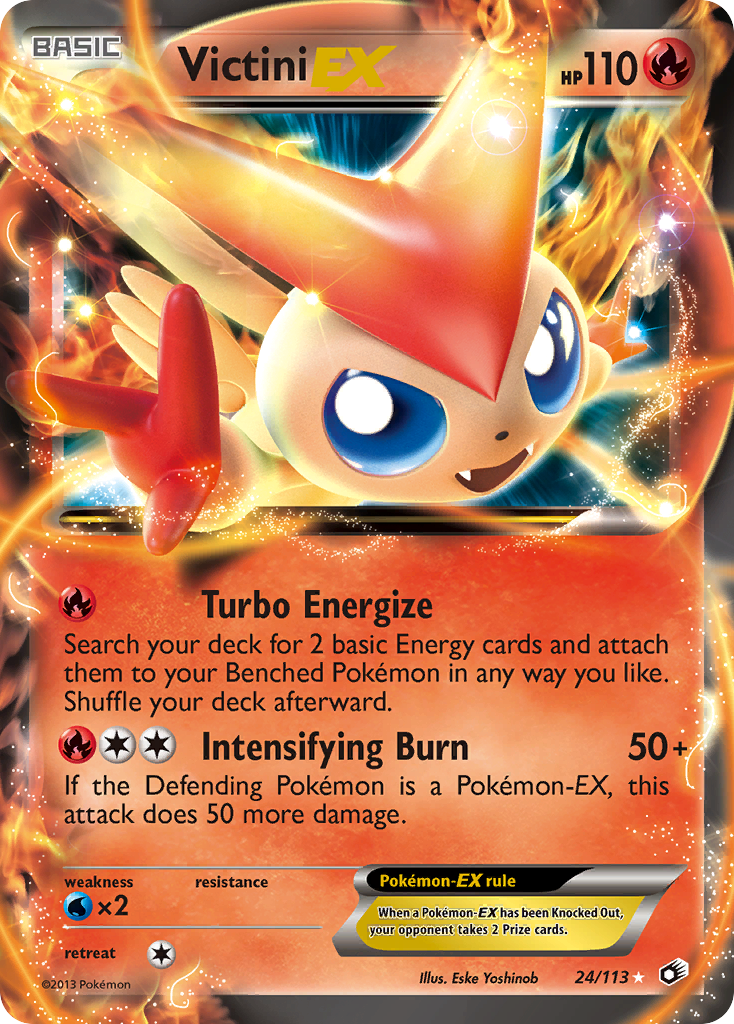 Victini-EX 24 / 113