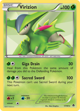 Virizion 17 / 98