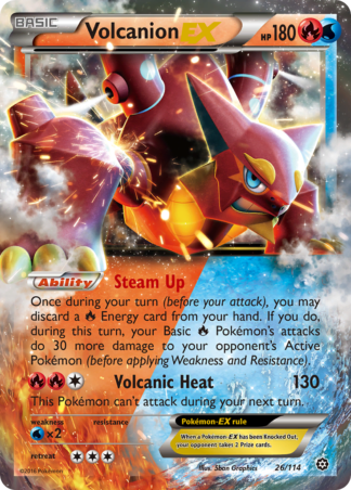 Volcanion-EX 26 / 114