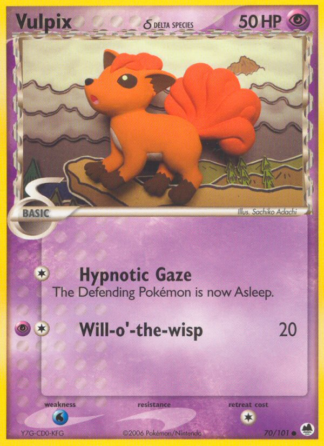 Vulpix δ 70 / 101