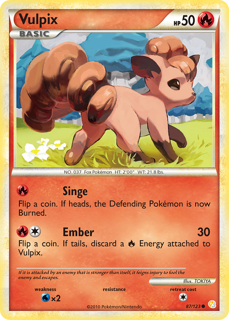 Vulpix 87 / 123