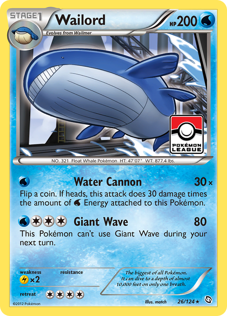 Wailord 26 / 124