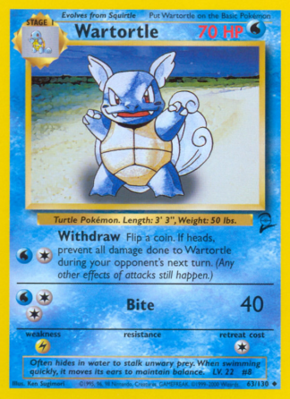 Wartortle 63 / 130