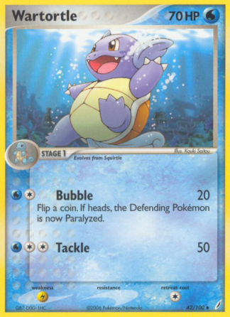 Wartortle 42 / 100