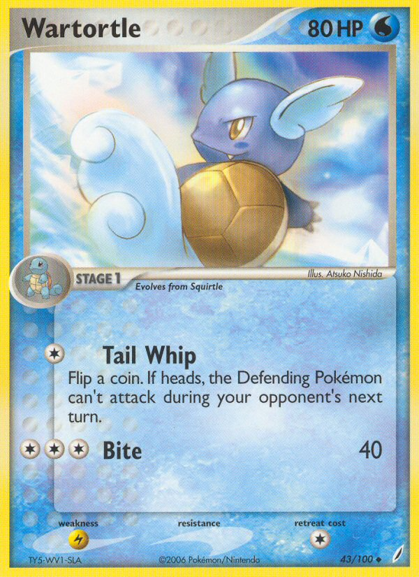 Wartortle 43 / 100
