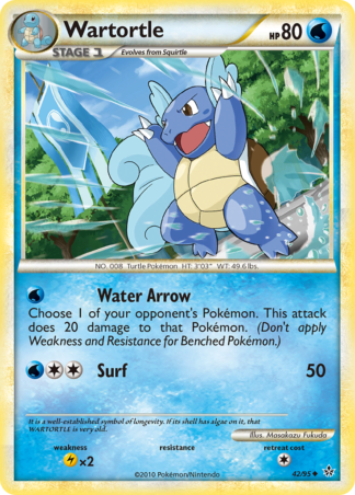 Wartortle 42 / 95