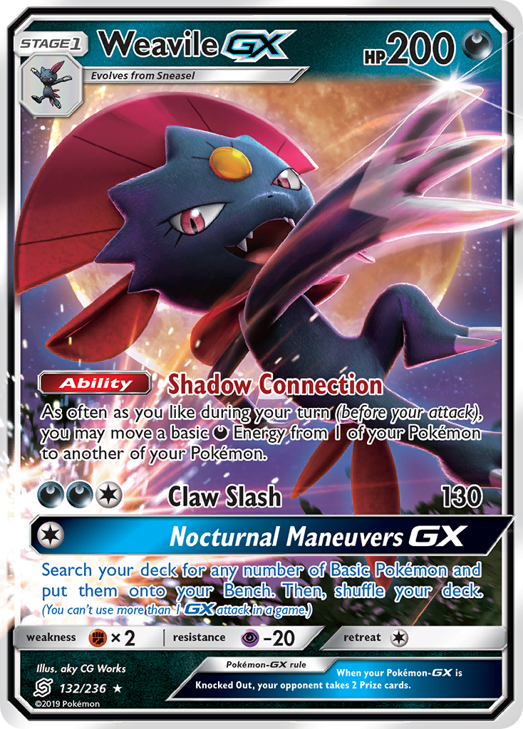 Weavile-GX 132 / 236