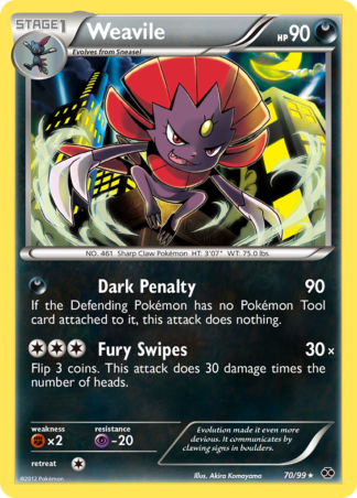 Weavile 70 / 99