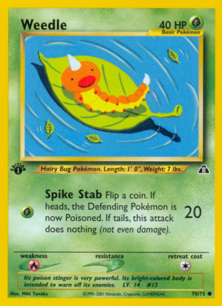 Weedle 70 / 75