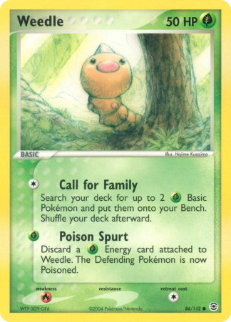 Weedle 86 / 112