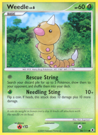 Weedle 86 / 111