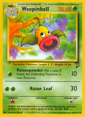 Weepinbell 64 / 130