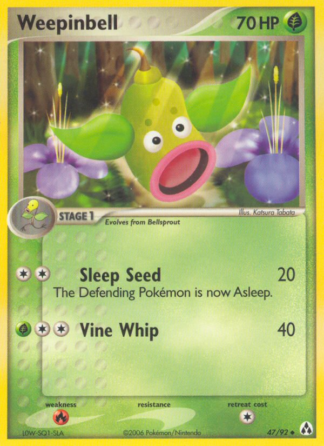 Weepinbell 47 / 92