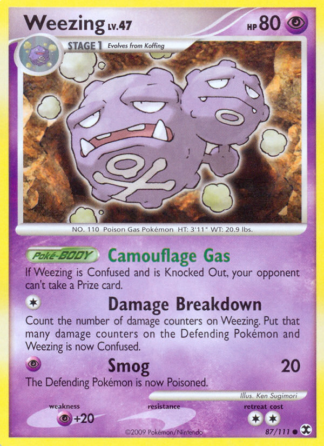Weezing 87 / 111