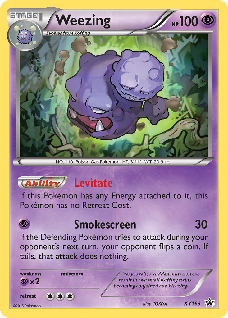 Weezing XY163 / 211