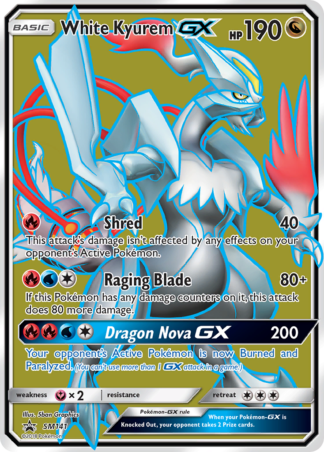 White Kyurem-GX SM141 / 248