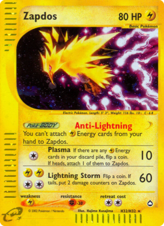 Zapdos H32 / 147