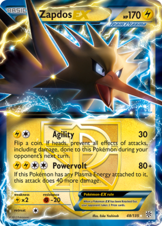 Zapdos-EX 48 / 135