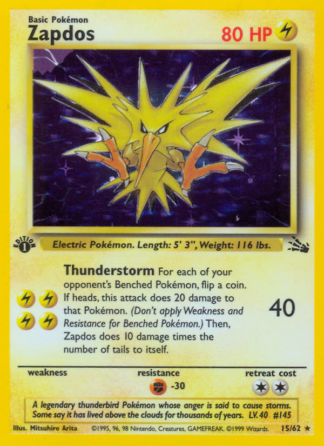 Zapdos 15 / 62