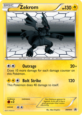 Zekrom BW005 / 101