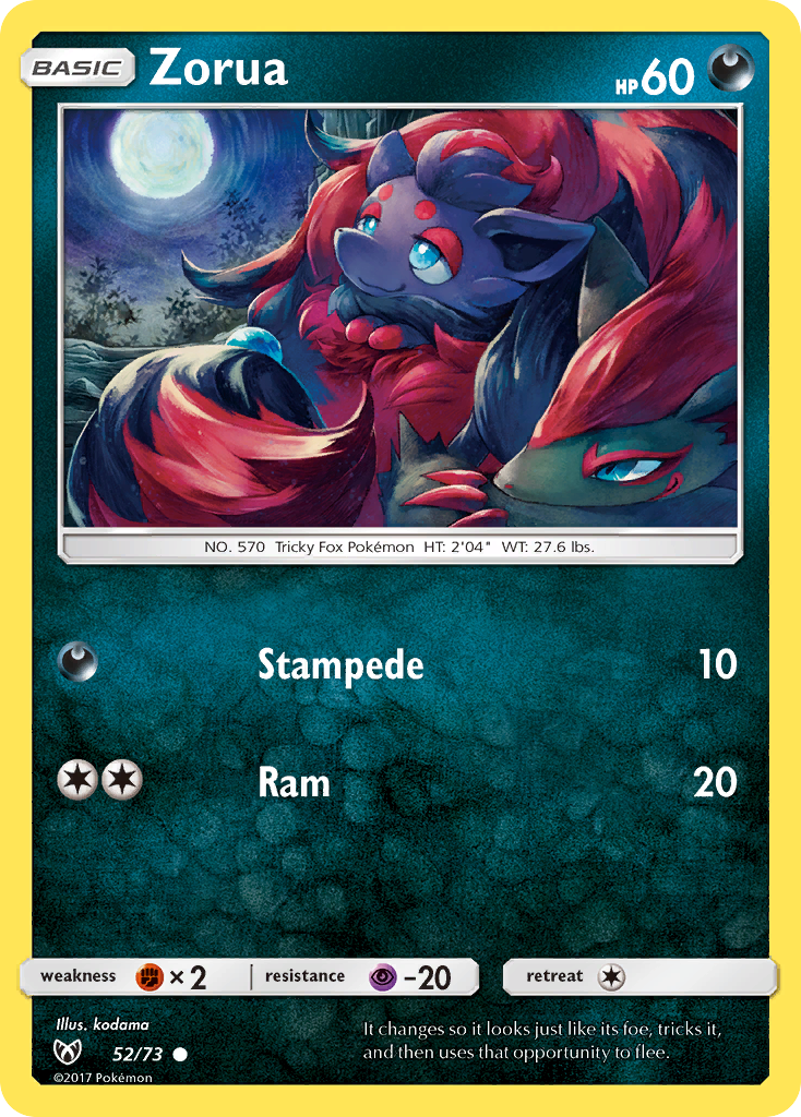 Zorua 52 / 73