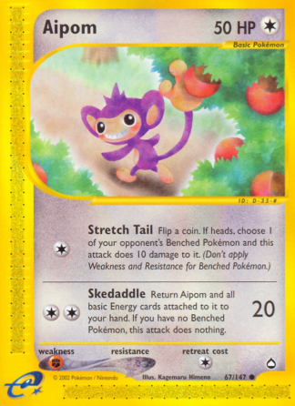 Aipom 67 / 147