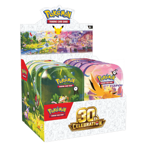 30th Celebration: Mini Tin Display