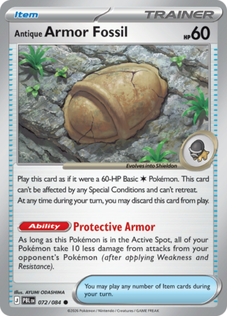 Antique Armor Fossil 72 / 120
