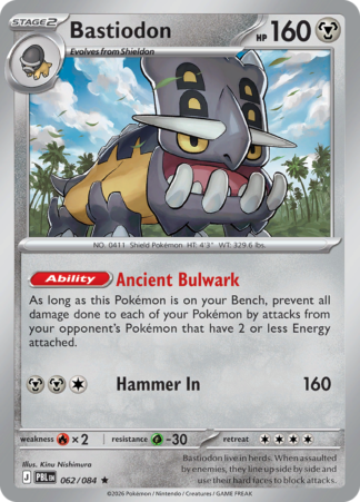 Bastiodon 62 / 120