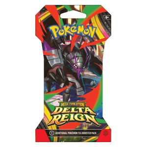 Delta Reign Sleeved Booster Pakke