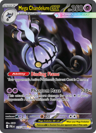 Mega Chandelure ex 115 / 120