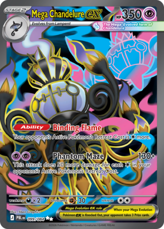 Mega Chandelure ex 99 / 120