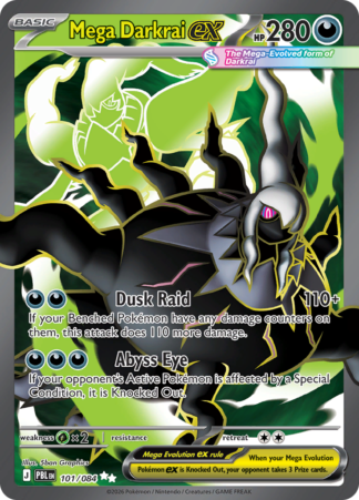 Mega Darkrai ex 101 / 120