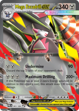 Mega Excadrill ex 65 / 120