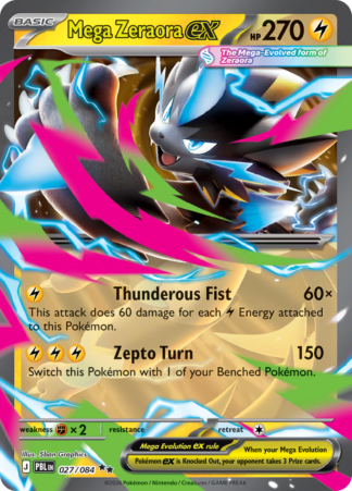 Mega Zeraora ex 27 / 120