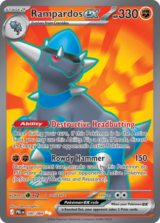 Rampardos ex 100 / 120
