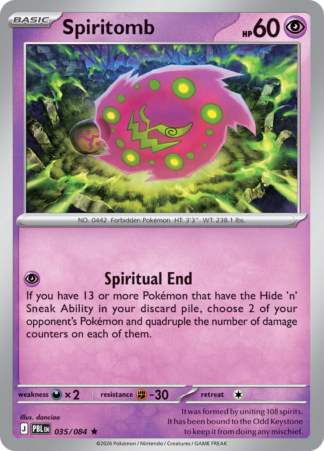 Spiritomb 35 / 120