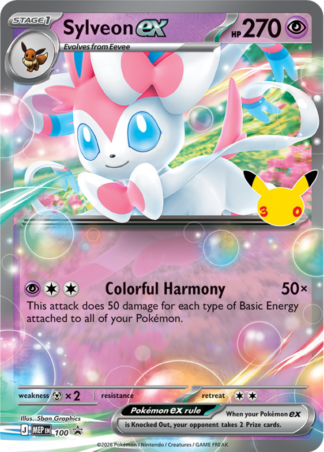 Sylveon ex MEP 100 / 0